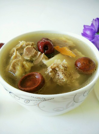 Steak Soup with Red Dates and Longan