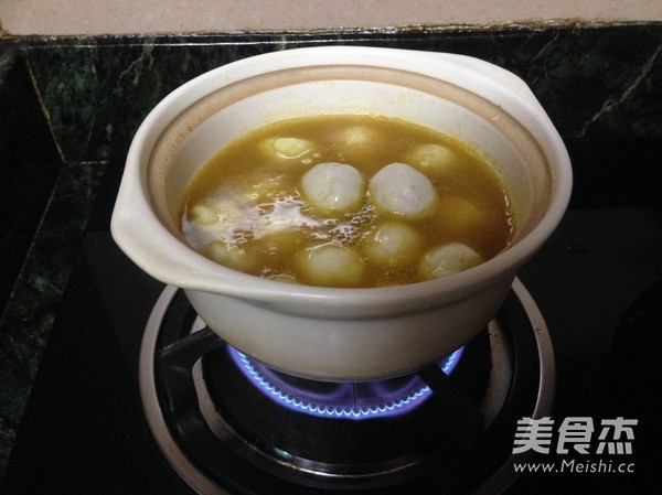 Easy Curry Fish Ball recipe