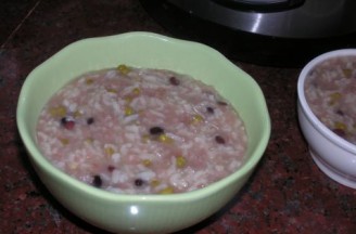 Red Bean and Mung Bean Congee recipe