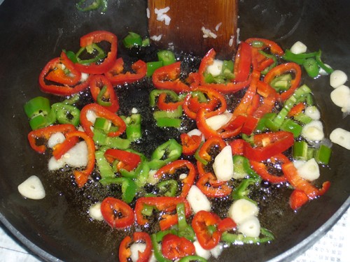 Fried Rice with Egg and Vegetable recipe