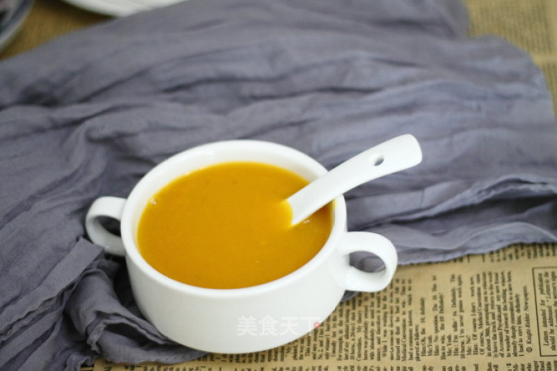 Pumpkin and Wolfberry Rice Cereal recipe