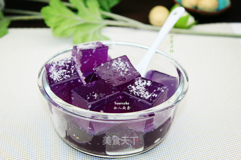 Purple Sweet Potato Jelly recipe