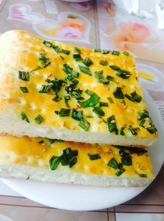 Scallion Bread Slices recipe