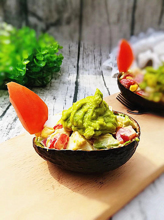 Avocado Salad Boat recipe