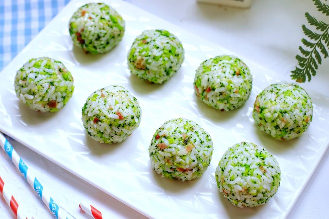 Broccoli Germ Rice Ball recipe