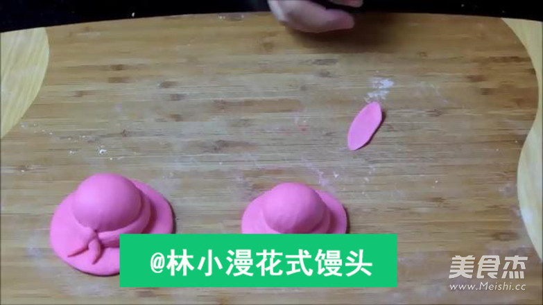 Colorful Hat Bun Shape recipe