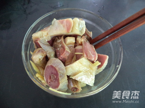 Cured Duck Claypot Rice recipe