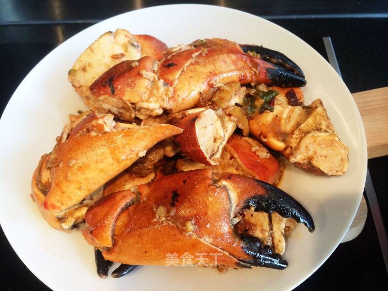 Spicy Fried Crab Feet recipe