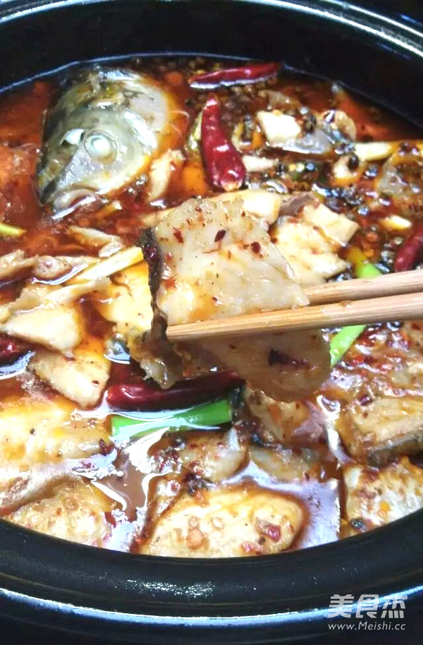 Boiled Fish with Pepper Fish recipe