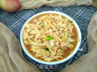 Dried Tofu with Cabbage recipe