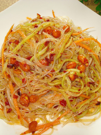 Cucumber Mixed Vermicelli recipe