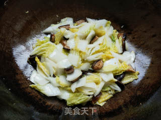Stir-fried Cabbage with Tofu in Oil recipe