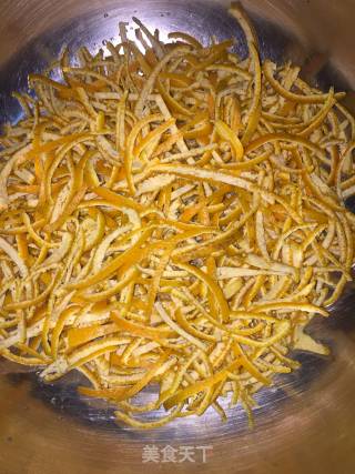 Stir-fried Orange Peel recipe