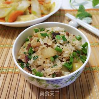 Vegetable and Fruit Rice (oiled Rice) recipe