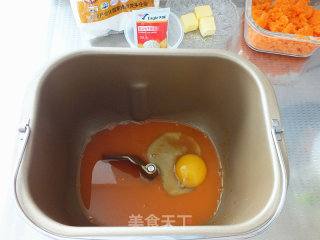 Carrot Meal Bun recipe