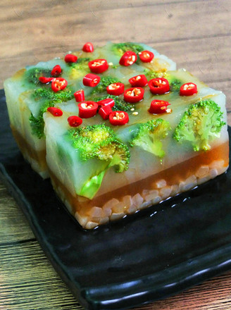 Beautiful Two-color Skin Jelly recipe