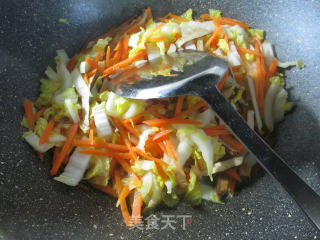 Stir-fried Baby Vegetables with Dried Carrots recipe