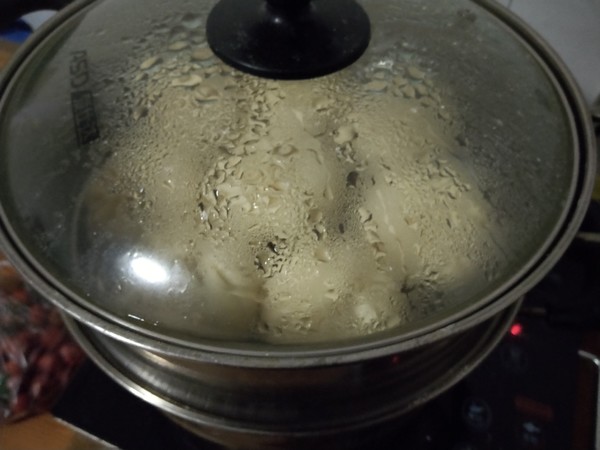 Vegetarian Radish Vermicelli Buns recipe