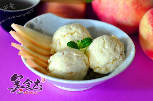 Fresh Peach Ice Cream recipe
