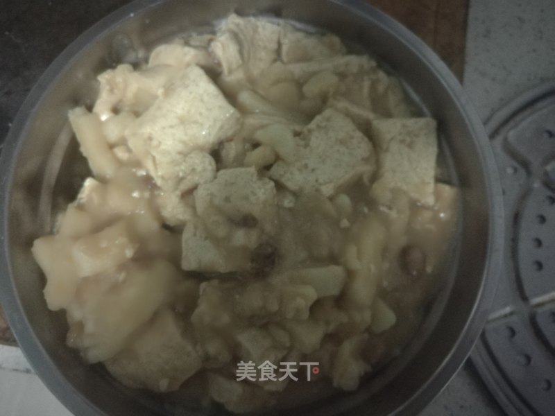 Potato Tofu recipe