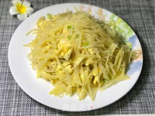 "egg Food" Potato Shredded Scrambled Eggs recipe