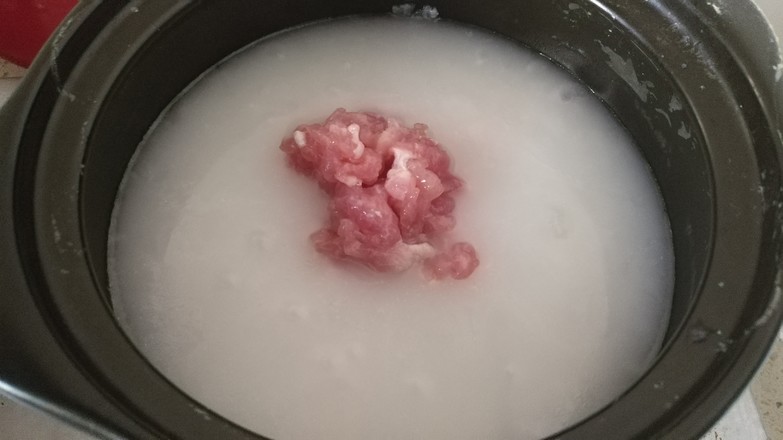 Congee with Preserved Egg and Lean Meat recipe