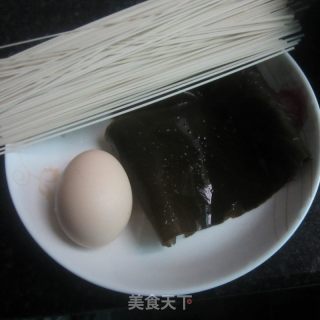 Egg Kelp Noodle recipe