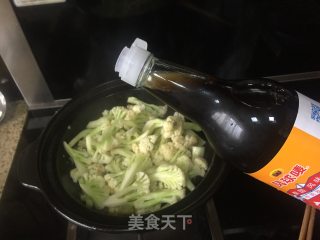 Stir-fried Cauliflower in Griddle recipe