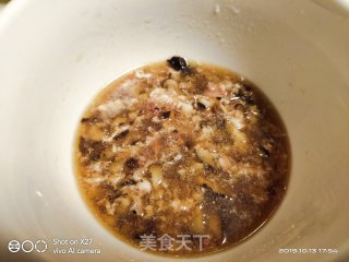 Mushroom and Radish Porridge with Minced Meat recipe