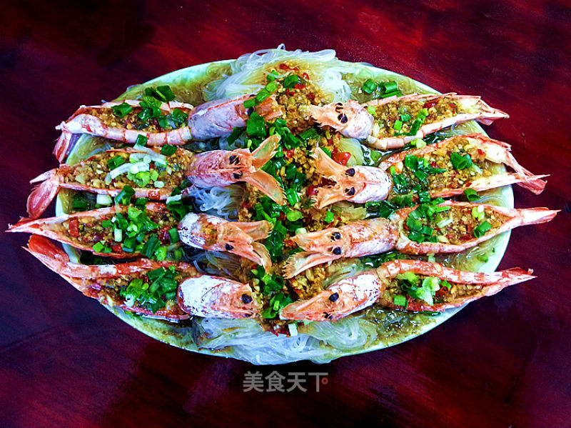 【qing Cai】garlic Vermicelli Shrimp recipe