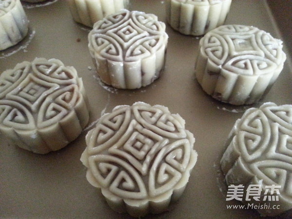 Red Bean Paste Mooncake recipe