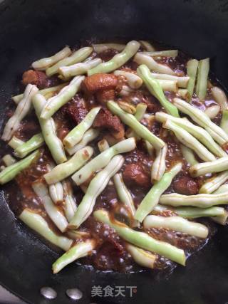 Braised Pork and Beans recipe
