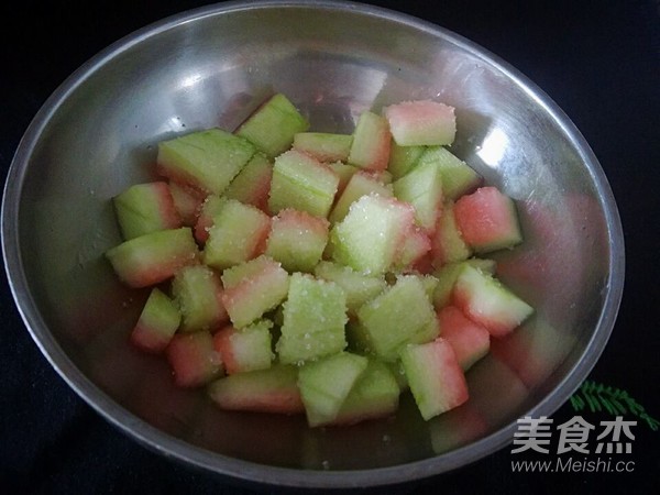 Cold Watermelon Peel recipe