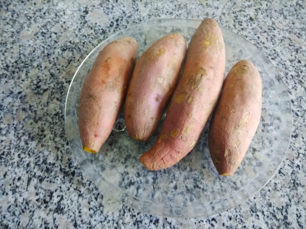 Microwave Baked Sweet Potatoes recipe