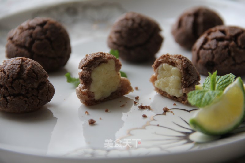Cocoa Pineapple Puffs recipe