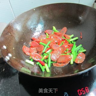 Dry Roasted Garlic Sausage recipe