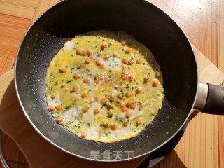 Wild Onion Egg Pancake recipe