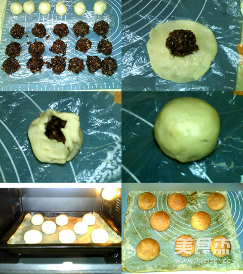 Yunnan Style Flower Rose Moon Cake recipe