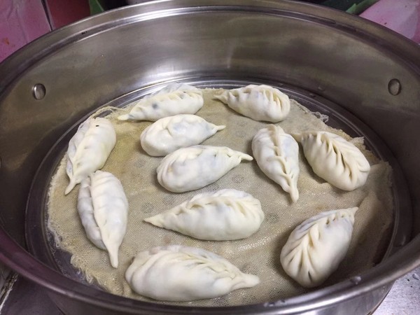 Three Fresh Vegetarian Steamed Dumplings recipe