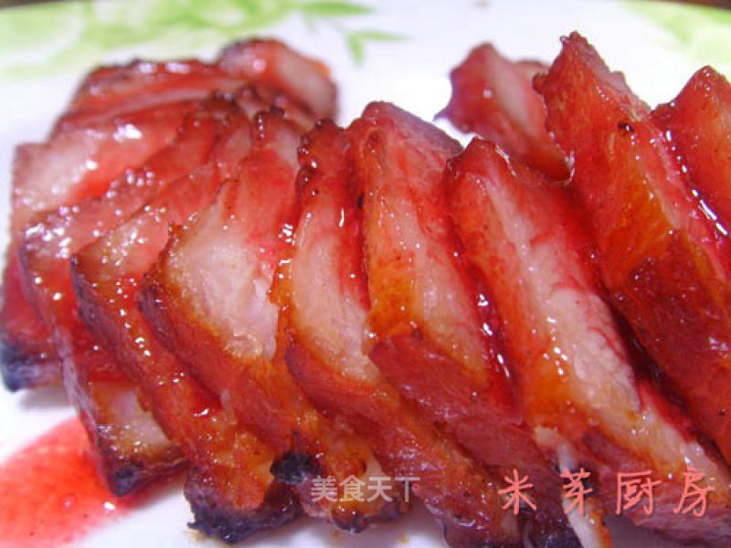 Barbecued Pork with Honey Sauce recipe