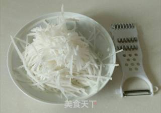 Shredded Radish recipe