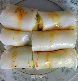 Vegetarian Rice Rolls recipe