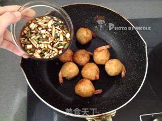 Kung Pao Potato Shrimp Balls recipe