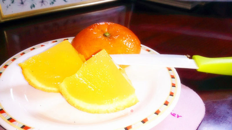 27's Baking Diary-crystal Orange Jelly recipe