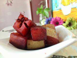 Red Wine Stewed Pears recipe