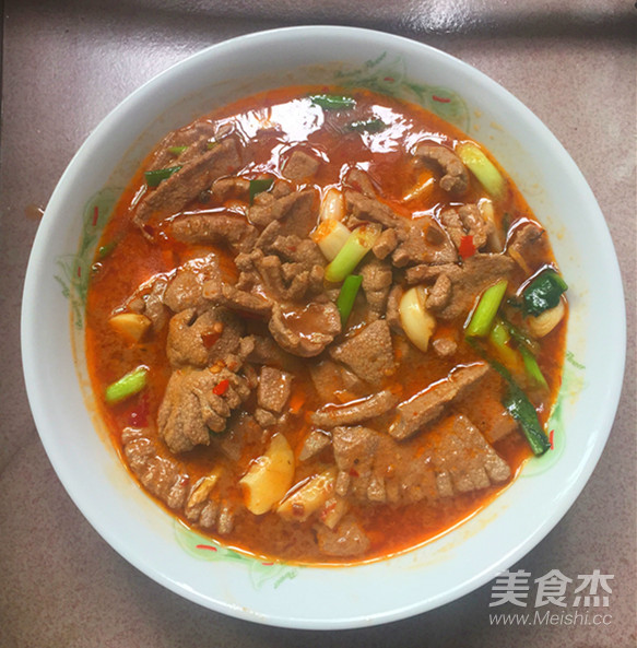 Spicy Pork Liver recipe