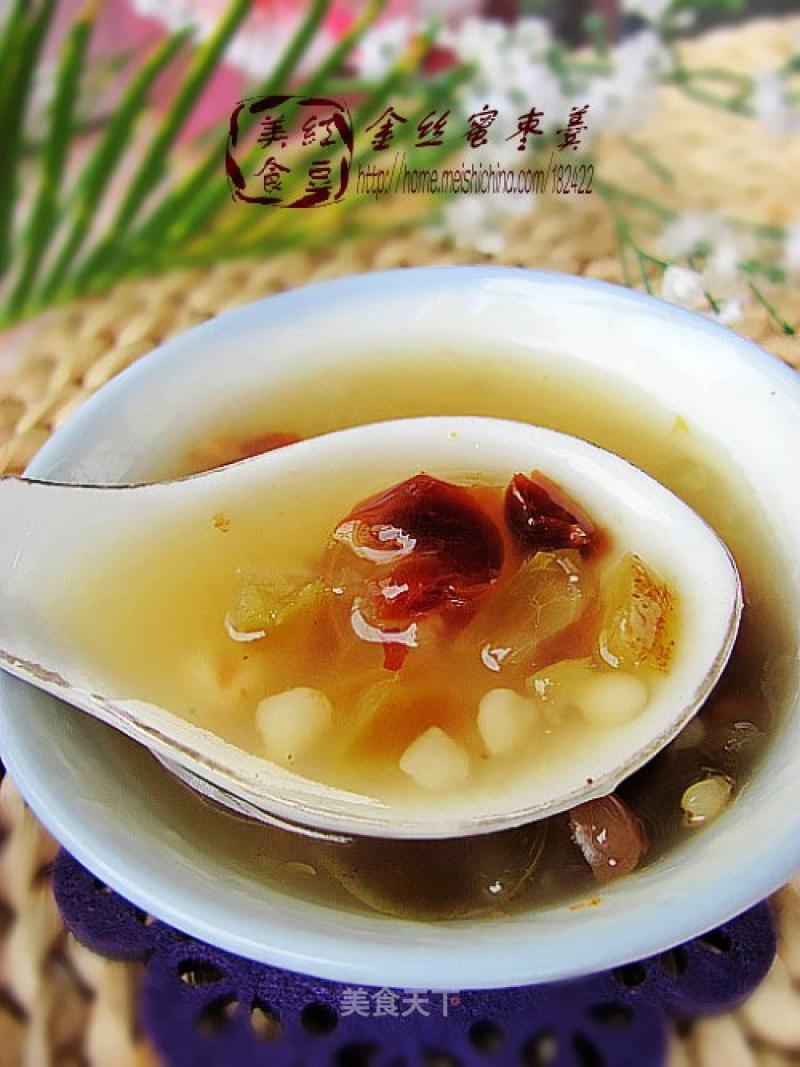 【zhejiang Cuisine】---golden Silk Candied Date Soup recipe