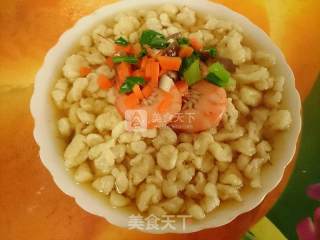 Prawn Pearl Pimple Soup recipe