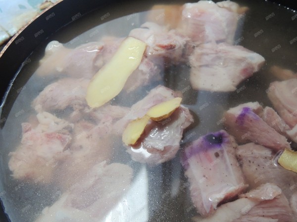 Edamame Pork Ribs Soup recipe