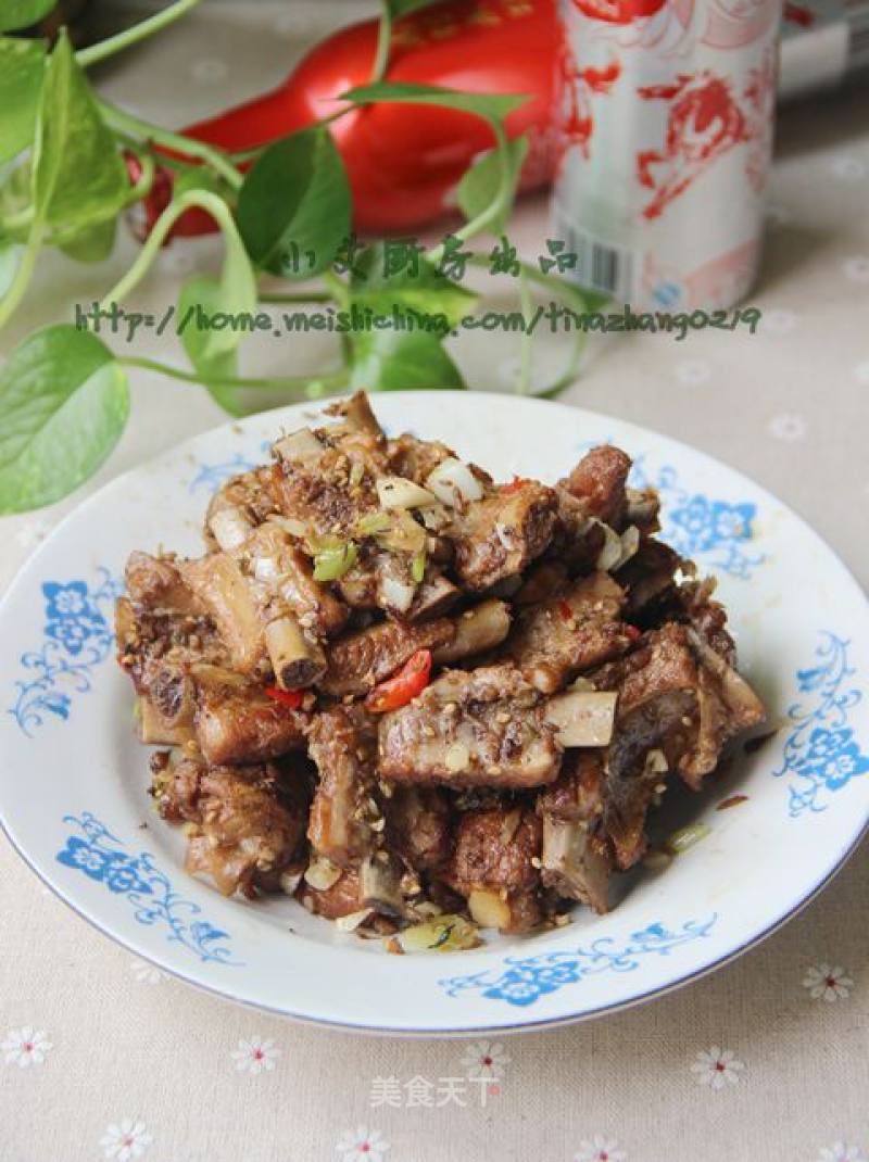 Spicy Cumin Pork Ribs recipe